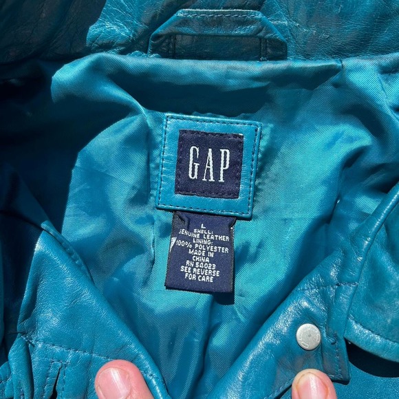 Retro leather jacket - Picture 2 of 3